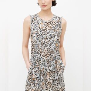Raquel Allegra Leopard Print Dress